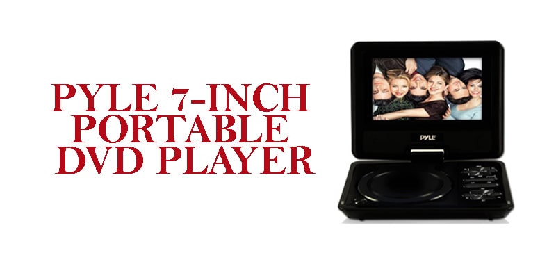 Pyle 7-dual screen portable dvd player