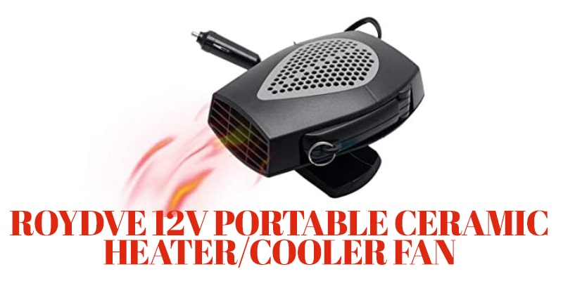 Roydve 12V Portable Ceramic-harbor freight heater