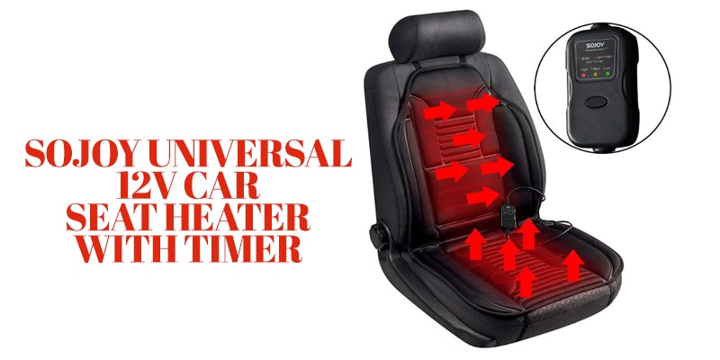 Sojoy Universal 12V Car Seat Heater with Timer-overnight car heater