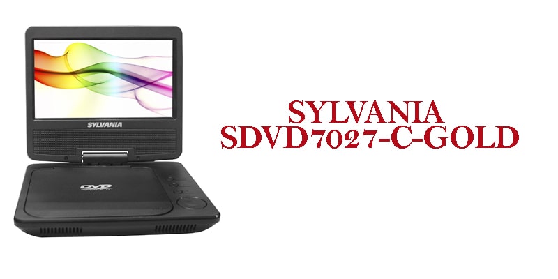 Sylvania SDVD7027-C-Gold mini dvd player